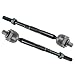 TRQ Inner and Outer Driver and Passenger Side Tie Rod Set 4 Piece Compatible with 2006 Hummer H3 16mm Thread Tie Rods 2007-2010 Hummer H3 2009-2010 Hummer H3T