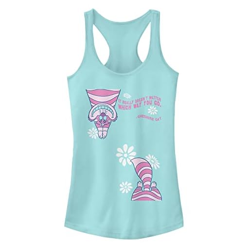 Disney Cheshire Cat 'Doesn't Matter Where' Racerback Tank