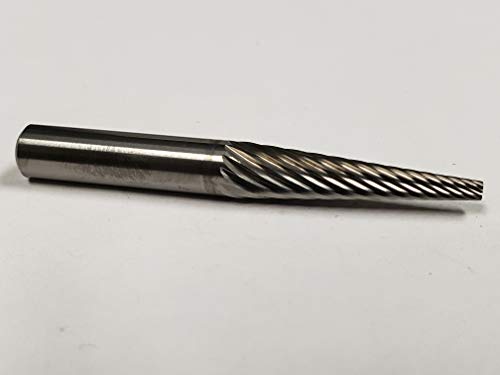 Fresa Carburo Alfa Tools B71235 Punta Cónica miniatura 3