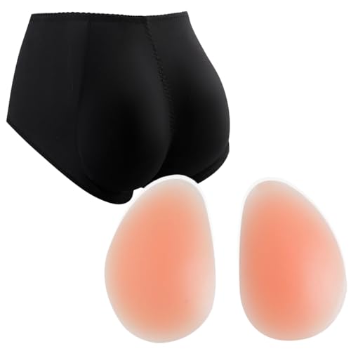 Silicone Butt Pads Fake Buttock Butt Lifter Enhancer Shaper Panties Underwear