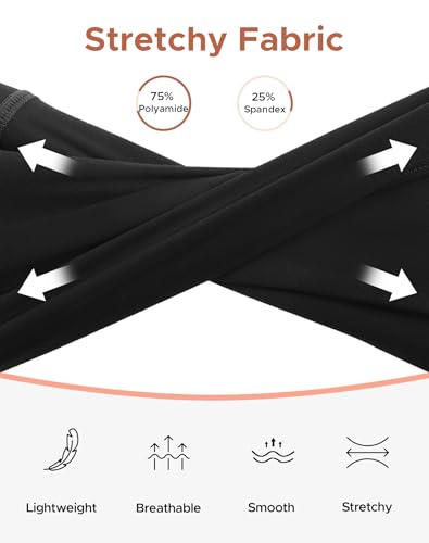 INNERSY Girls' Athletic Biker Shorts Size 8-16 Years Gymnastics Volleyball Dance Shorts4