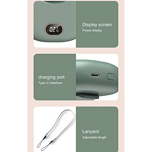 Ventilateur de cou portable USB mini ventilateur de taille blanc - 6