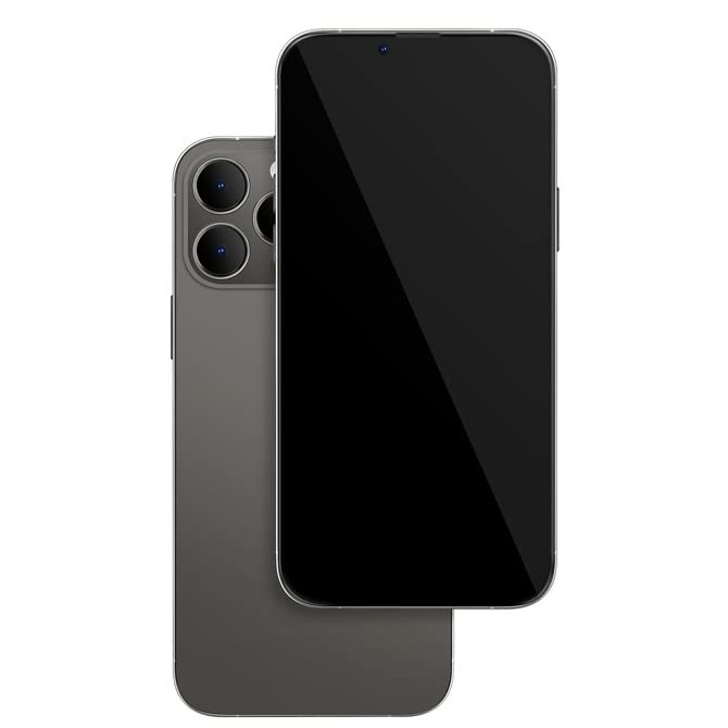 Non-Working Replica 1:1 Pretend Phones Dummy Display Phone Model for Phone 13 Pro Fake Model Phone Toy (13pro Grey Blackscreen)