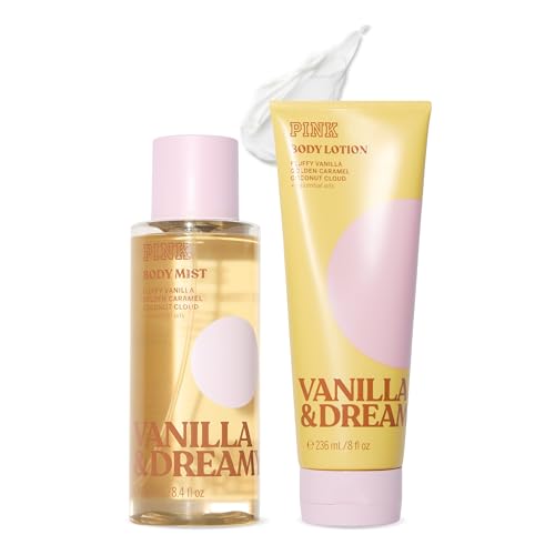 Image of Victoria's Secret Pink Vanilla & Dreamy Mist & Lotion Set
