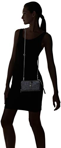 Sakroots Eco-Twill Large Smartphone Crossbody, Black Spirit Desert