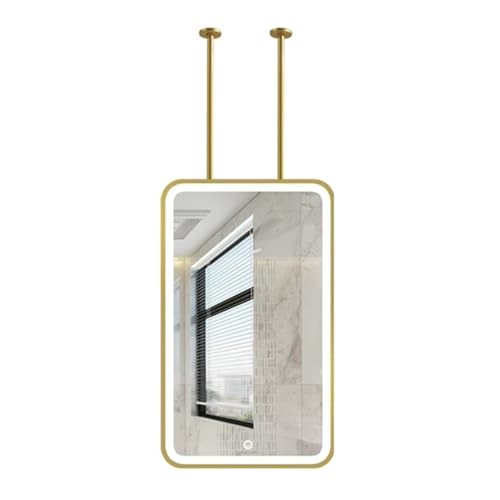 Miroir de salle de bain haut de gamme rectangulaire cadre en métal