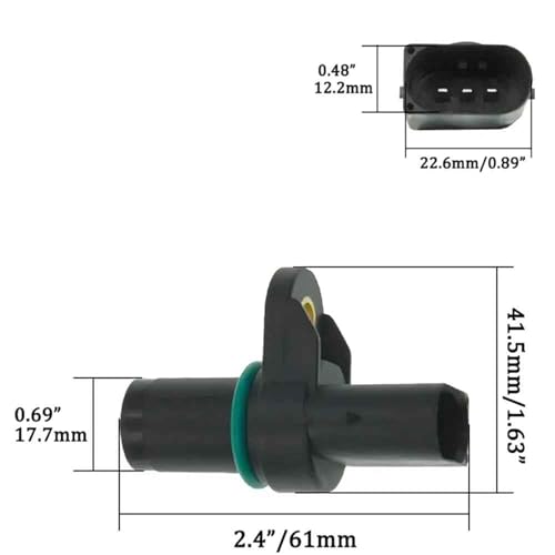 Capteur de position d'arbre à cames 12141438082 de haute précision pour E46 E39