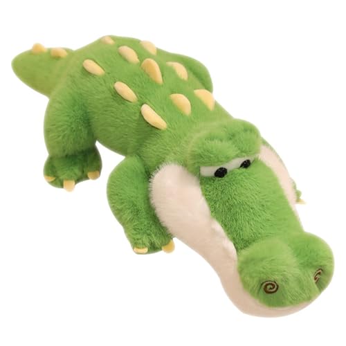 Genérico - Juguetes de peluche de cocodrilo (50 cm), diseño de peluche, color verde