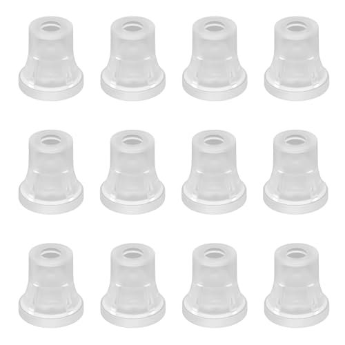 Antrader Standoff Screws,Sign Standoffs Sign Mounting Hardware for Hanging Acrylic Picture Frame,Clear,0.35