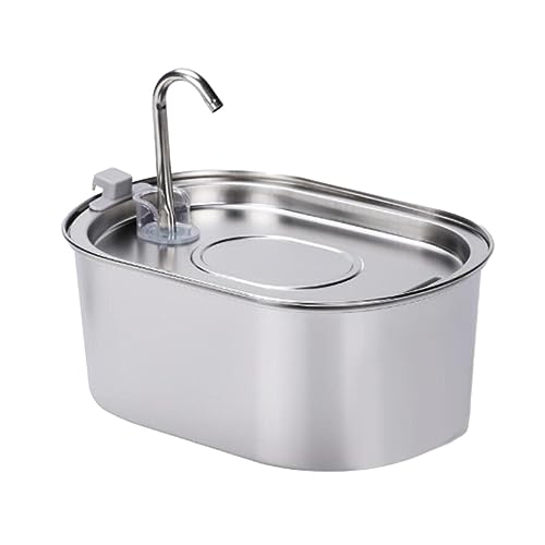 Stainless Steel Cats Pet Water 108 Cats Feeder for