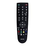 1 control remoto RC-YC1 for A47F-TV, repuesto for Smart TV.