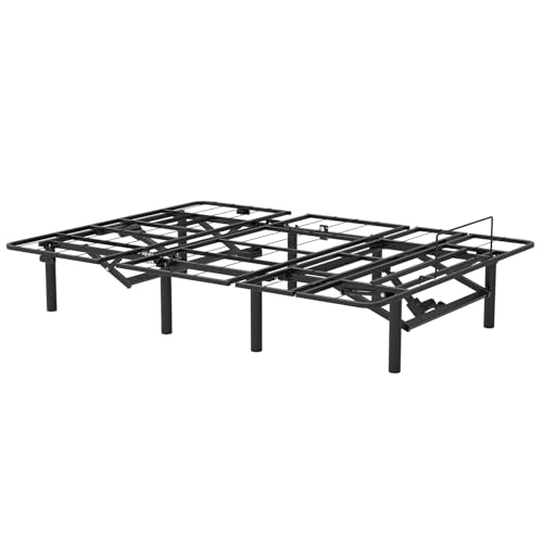 Queen Adjustable Bed Frame Base with Adjustable Bed Legs,Queen Size Zero Gravity Adjustable Bed Frame with Head and Foot Incline,Quiet Motor,Dual USB,Remote Control,Easy Assembly (Queen+Dual USB)