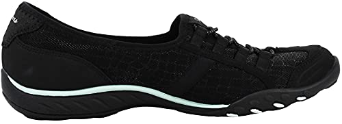 Skechers Skechers Women's Spectacular Breathe Easy Sneaker Black/Aqua 6.5