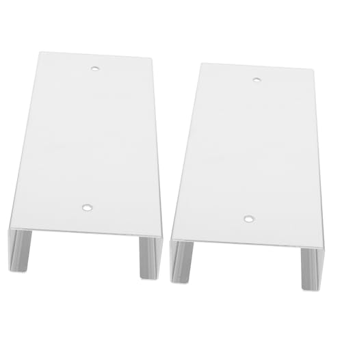 KALLORY 2pcs Hanging Jar Rack Space-Saving Jar Organizer for Food Storage and Spices Narrow Mouth Easy Installation Under Cabinets