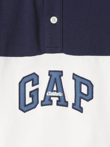 Image of Gap Boys' Short Sleeve Logo Polo Shirt