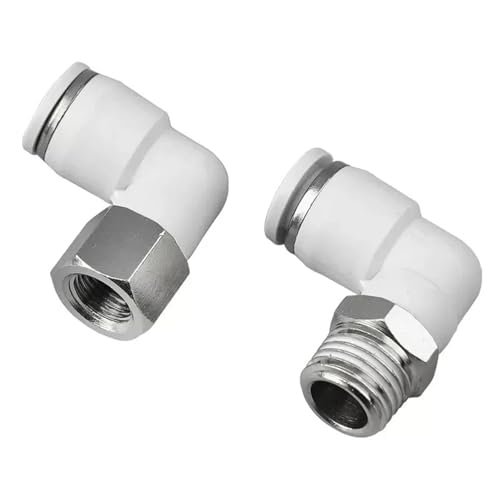 Raccord pneumatique rapide PL pour réparer tuyau 4mm filetage 1/8