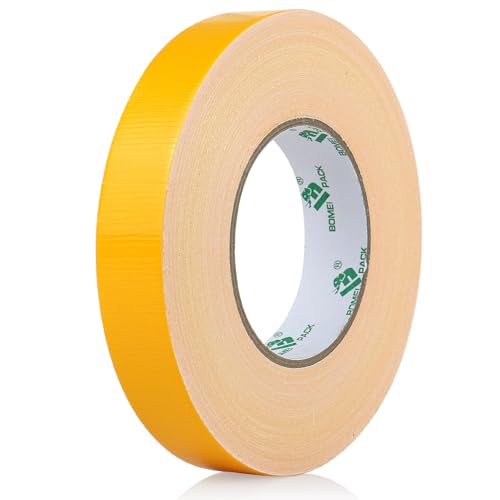 Image of BOMEI PACK Green Duct Tape 1inch, Heavy Duty Strong Waterproof Industrial Color Duct Tape 9.0mil x 60yds for Packing and Repairing