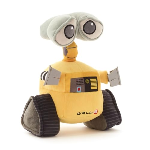 Disney Store Official Wall•E Robot Plush Toy - Authentic 8-Inch Collectible - Soft & Cuddly Design from The Classic Pixar Movie for Fans & Kids - Environmentally Friendly Hero