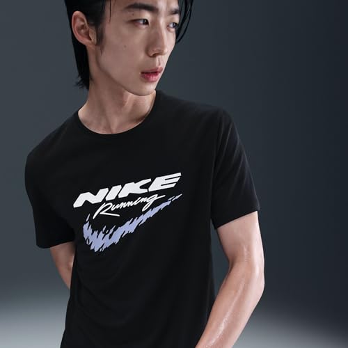Image of Nike Mens Rn Enrgy Miler Dri Fit Uv Running Top