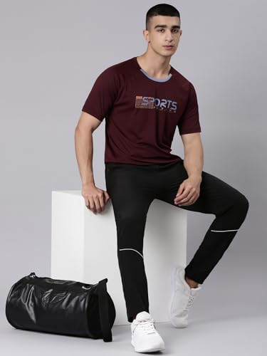 Image of Bumchums Athletix Trackpant for Men | Lycra Fabric | Quick-Dry & Breathable Activewear | Performance Wear for Men