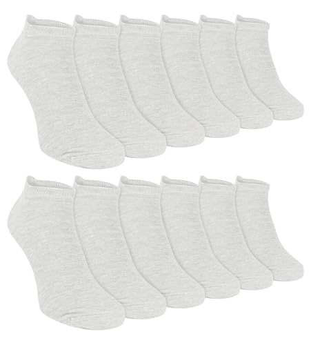 12 Pack Kids Low Cut Sneaker Socks Sock Snob Childrens Short