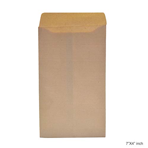 Image of Cubic 7X4 Brown Envelope, Pack of 200 (brown)