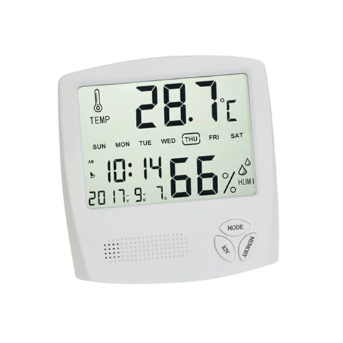 INOOMP Higrômetro Medidor De Umidade Medidor De Temperatura Medidor De Monitor De Umidade Termômetro