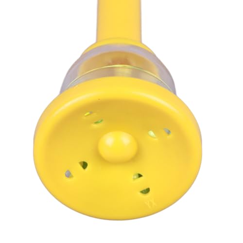 Sino de mão infantil, sino de percussão de mão de plástico para treinamento de aderência infantil, b