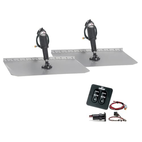 Lenco 1234;x1234; Standard Trim Tab Kit w/Standard Tactile Switch 12V
