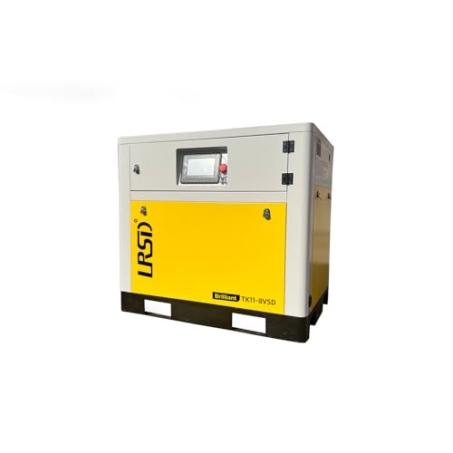 LRSD 480V/3Ph 11KW 15HP Rotary Screw Air Compressor 125PSI 60CFM...