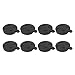 4 Pairs Brake Pads Electric Scooter Semi Metal Brake Disc Rotor Pads with Mute Effect for 10 Inch Electric Scooter