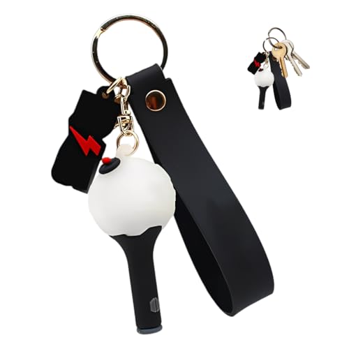 DHJWDUX 1 Stück Lightstick Schlüsselanhänger Merch Fanartikel Silikon Schlüsselband Geschenk Fan Sammlerstück