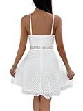 Photo Gallery artant abito midi da donna hollow out lace waist dress abito da lavoro Photo Gallery artant abito midi da donna hollow out lace waist dress abito da lavoro