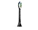 Philips Sonicare W DiamondClean - Genuine Replacement Electric Toothbrush Heads, Black, 2 Pack, HX6062/95