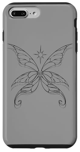 Y2K 90�N�� �t�F�A���[�O�����W �t�F�A���[�R�A ���Ɛ� �X�}�z�P�[�X iPhone 7 Plus/8 Plus �p