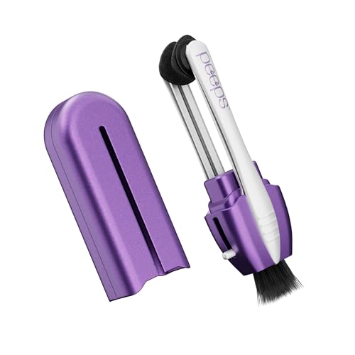 Image of CarbonKlean Peeps Eyeglass Lens Cleaner - Efficient and Durable Carbon Microfiber Technology - Exclusively Used by NASA - 500 Uses (Soft Touch Lavender)