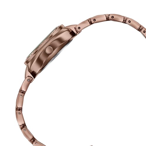 Image of Sonata Poze 8 Quartz Analog with Lt. Beige Dial IP Brown Alloy Strap Watch for Women - SP80163QM01W