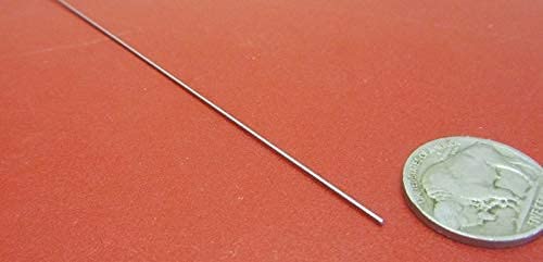 12L14 Carbon Steel Shaft .031" Diameter x 3" Long 5 pcs