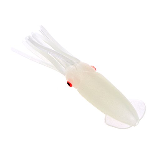 Preisvergleich Produktbild JSMH Glow Weicher Angelköder für Tintenfische, Octopus-Köder