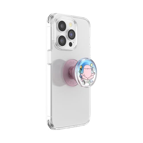 Image of ​​​​PopSockets Phone Grip with Expanding Kickstand, Ketnipz - Tidepool Zen Bean