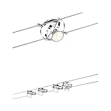 Komplett-Set inkl. 4 Seilleuchten, 10m Seil 2,5mm², Trafo 80VA, Montageanleitung