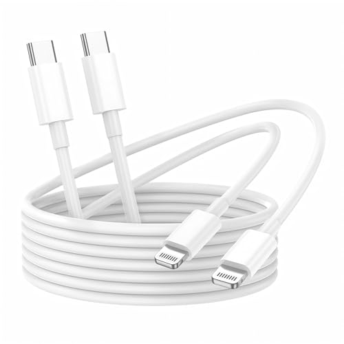 2Pack USB C to Lightning Charging Cable 3ft for iPhone 14 Fast Charger Cable USB Type C to Lightning Power Cord for iPhone 13/12/11 Pro/X/Xs Max/XR/8 Plus/7/6/5/SE for iPad Charger Wire 3 Foot