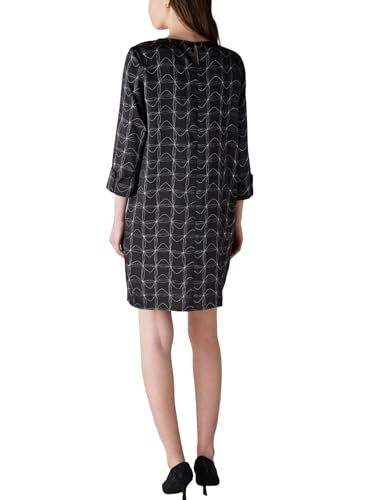 Robe noire Emme Marella fluide taille 42 confortable et chic