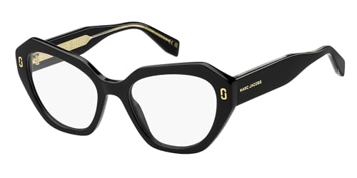 Montura Marc Jacobs MJ 1118 de acetato negro premium talla 52 original