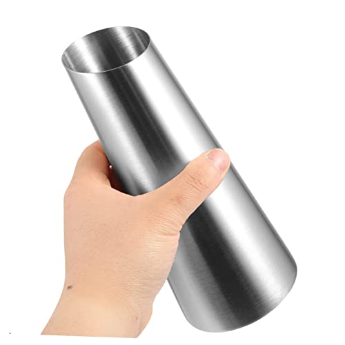 Jarrones de acero inoxidable de diseño moderno PRETYZOOM con acabado premium 4