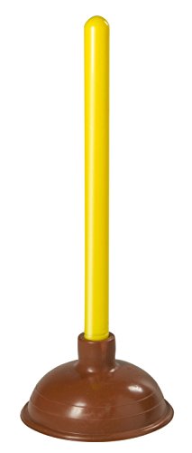 Desatascador para el fregadero de la cocina, la taza de la succión, para la ducha el baño, en madera con las tazas de la succión diámetro de 150, Desatascador artículo 117/1 MO Parodi&Parodi