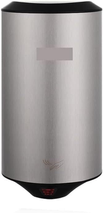 Hand Dryer Automatic Hand Dryer Sensor Household Hotel Hand-Drying Device Bathroom Hot Air Electric Heater Wind for Toilets CommercialHousing,Silver-Type