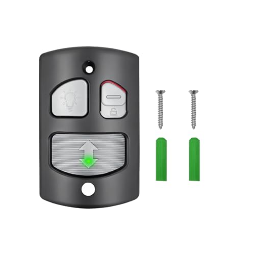 NLDZGA Wall Mount Garage Door Opener for Linear Garage Door Opener Deluxe Wall Console Panel HAE00001 Compatible with Linear Garage Door Wall Opener LSO LDO LCO
