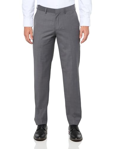 Robert Kent Men's Wool Blend Modern Slim Suit Separate Pants