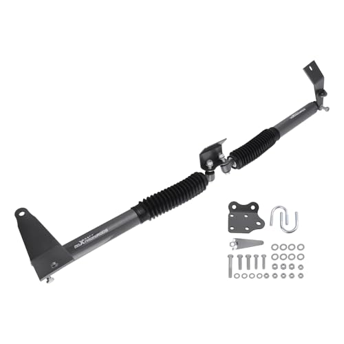maXpeedingrods Dual Steering Stabilizer for 2003-2013 Ram 2500 3500 4WD, for 2" or More of Lift, G1 Version